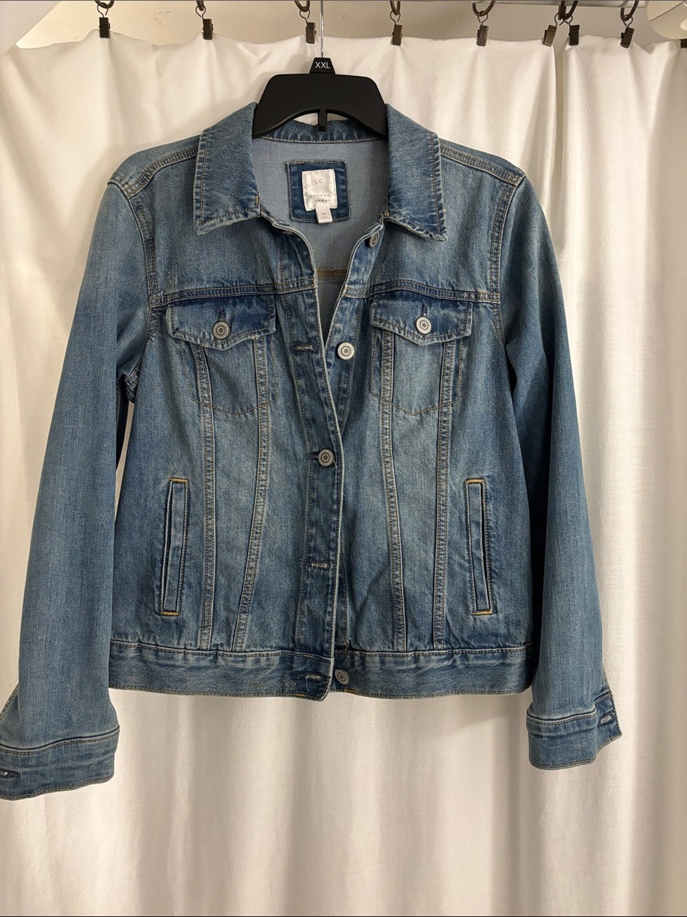 LC Lauren Conrad Light Blue Denim Jacket